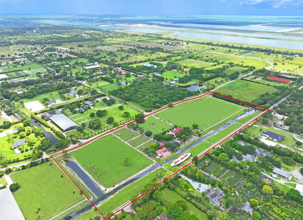 Aerial of 20+ Acres