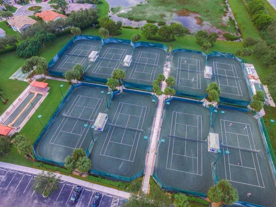 tennis courts