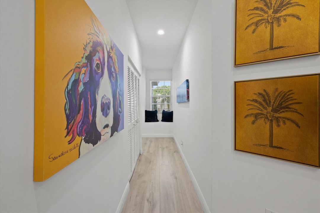 Hallway to Guest Wing