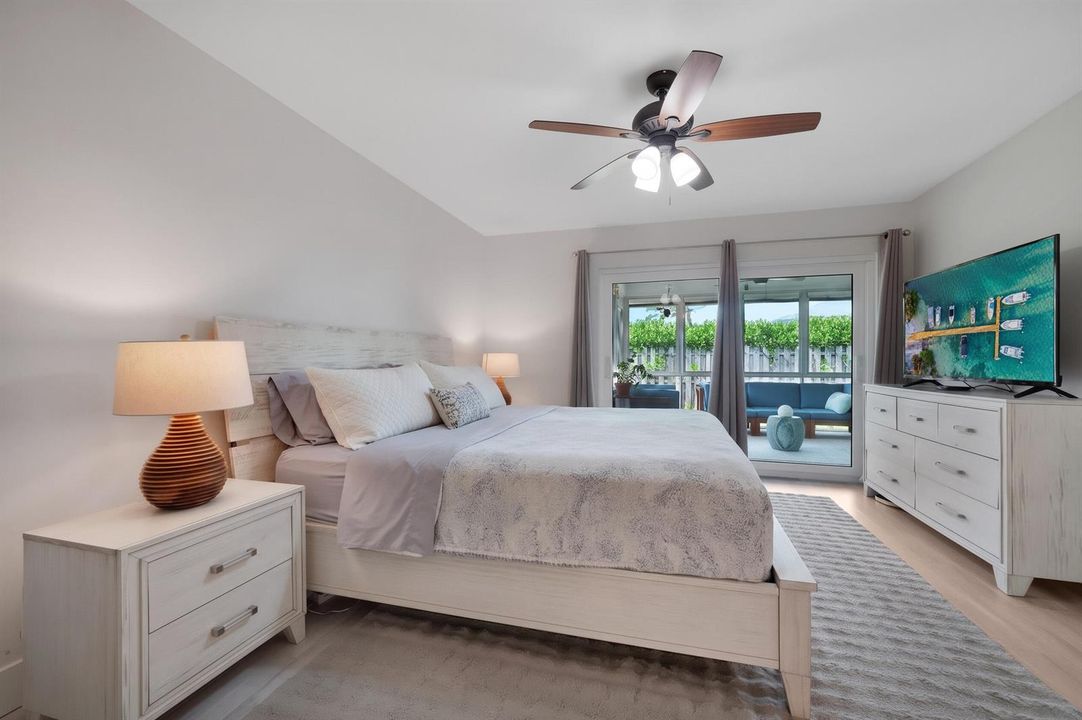Master Bedroom Angle 3 - BED MADE