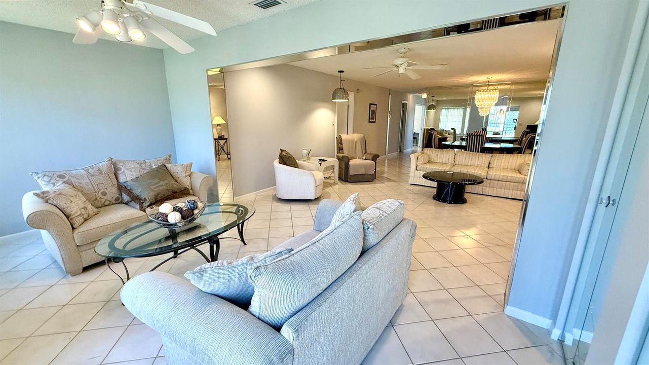 LR + Seating Area
