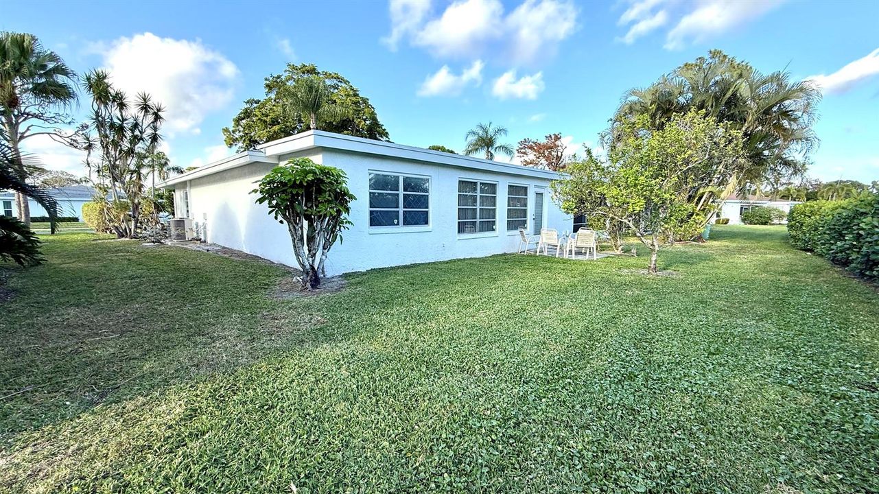 Rear Patio