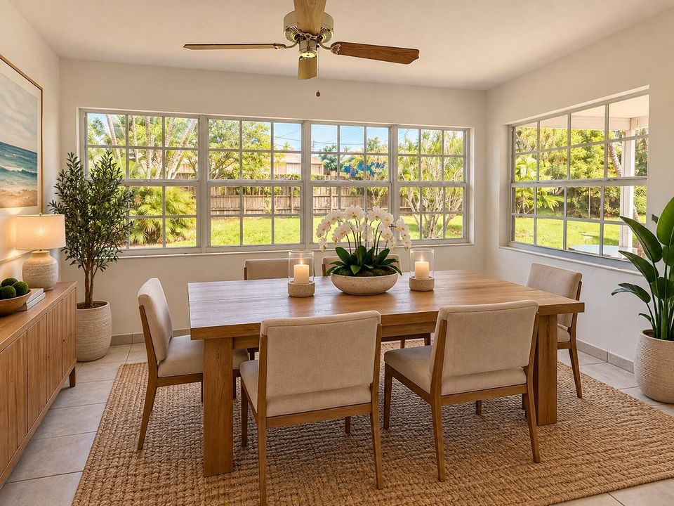 Dining Room-Staged Visual