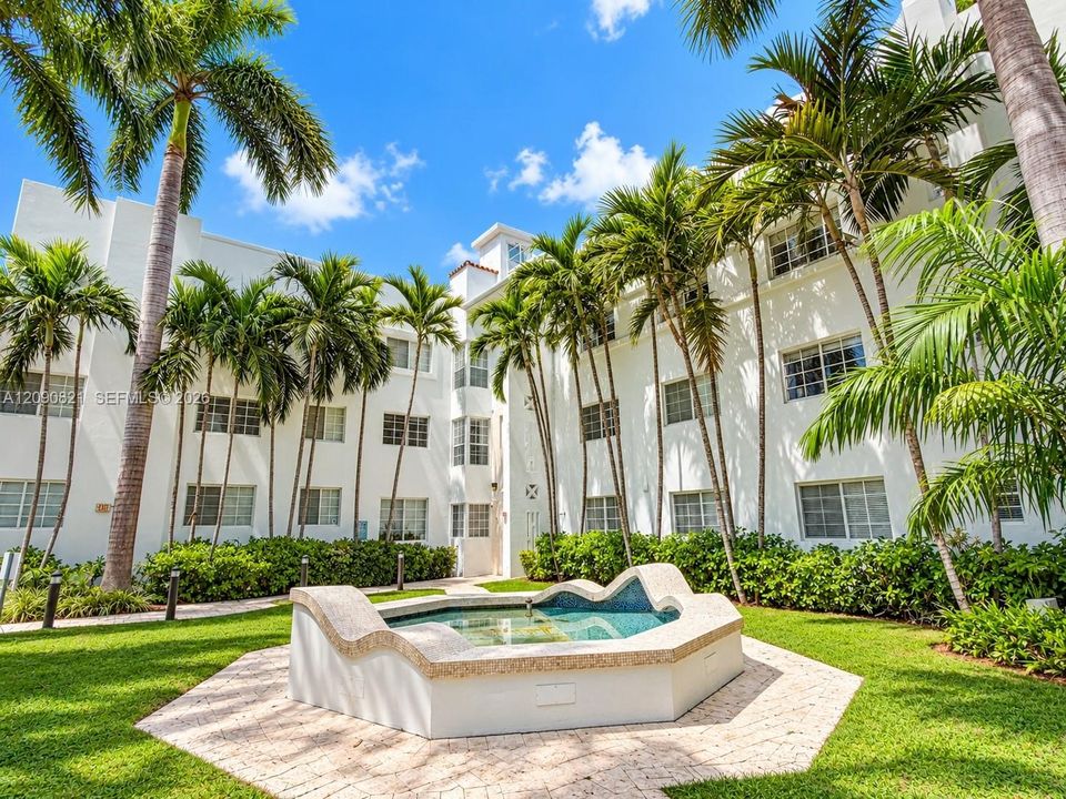 Prime South Beach location steps from Flamingo Park, Lincoln Road, and the beach.