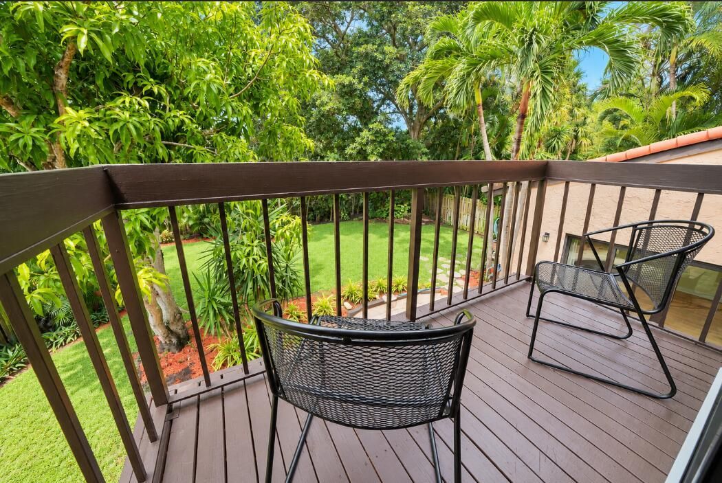 Primary bedroom balcony