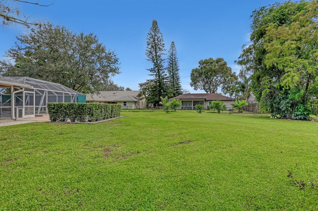 large yard