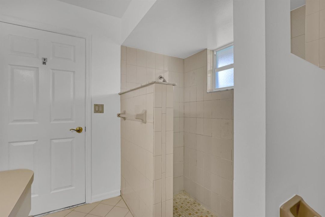 Primary walk in shower