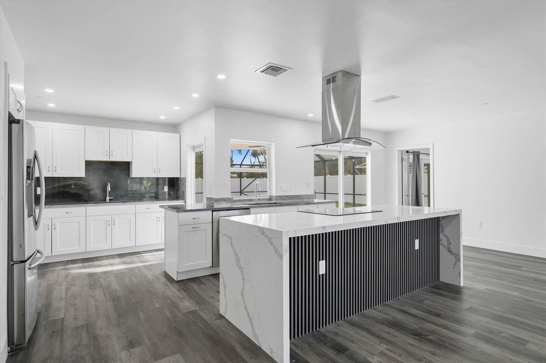 Kitchen Island View