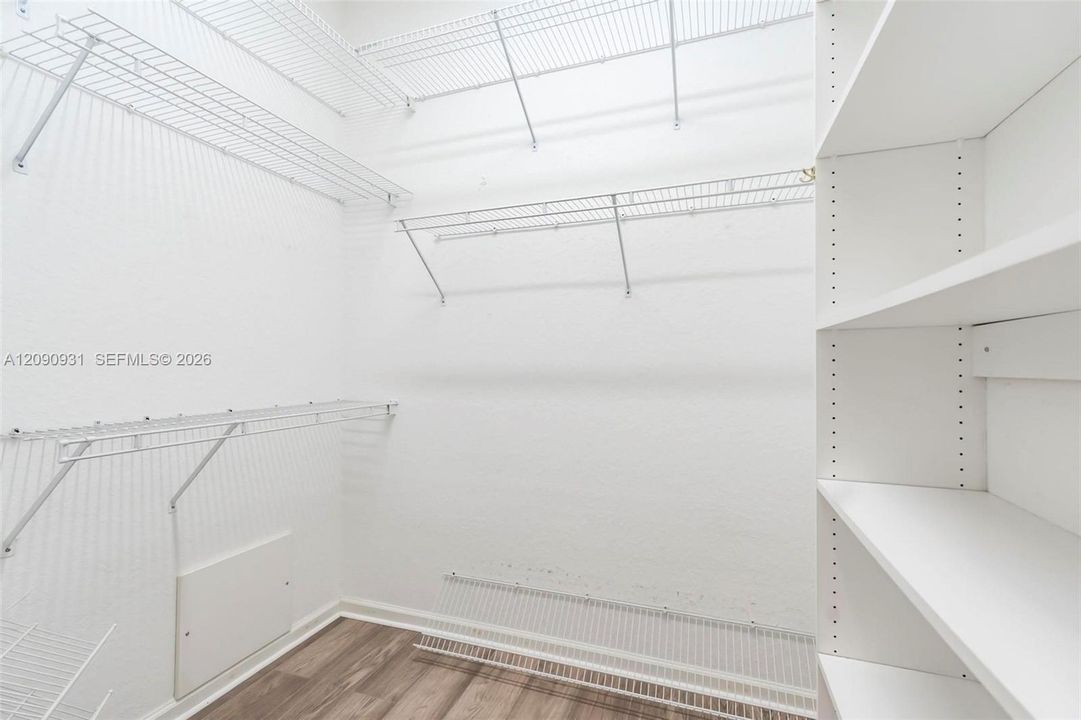 Primary Walk-in Closet