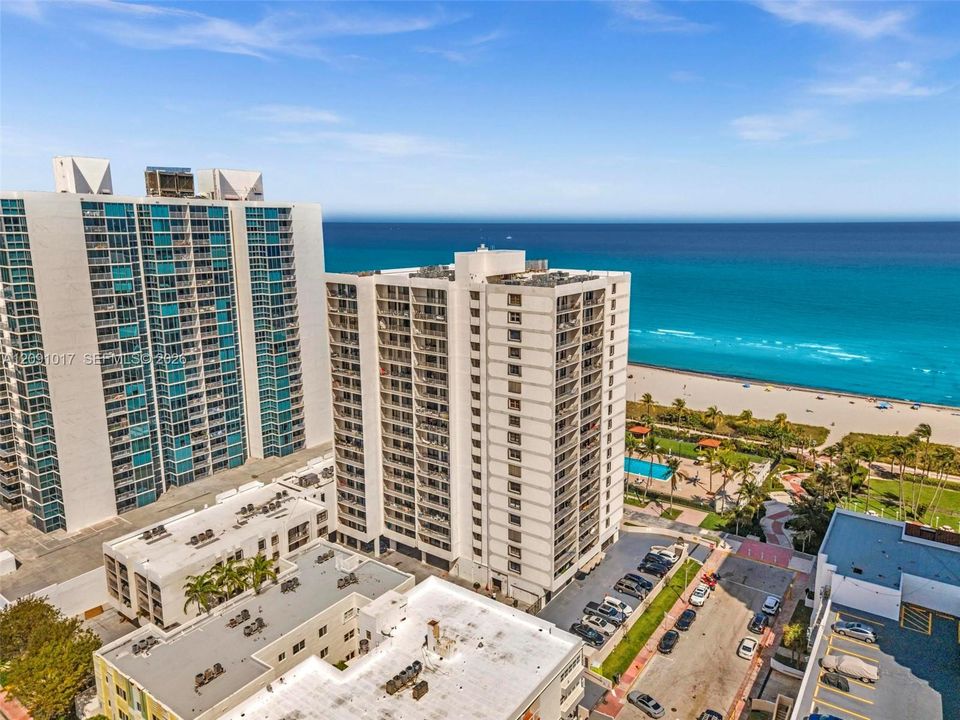 Ocean front building