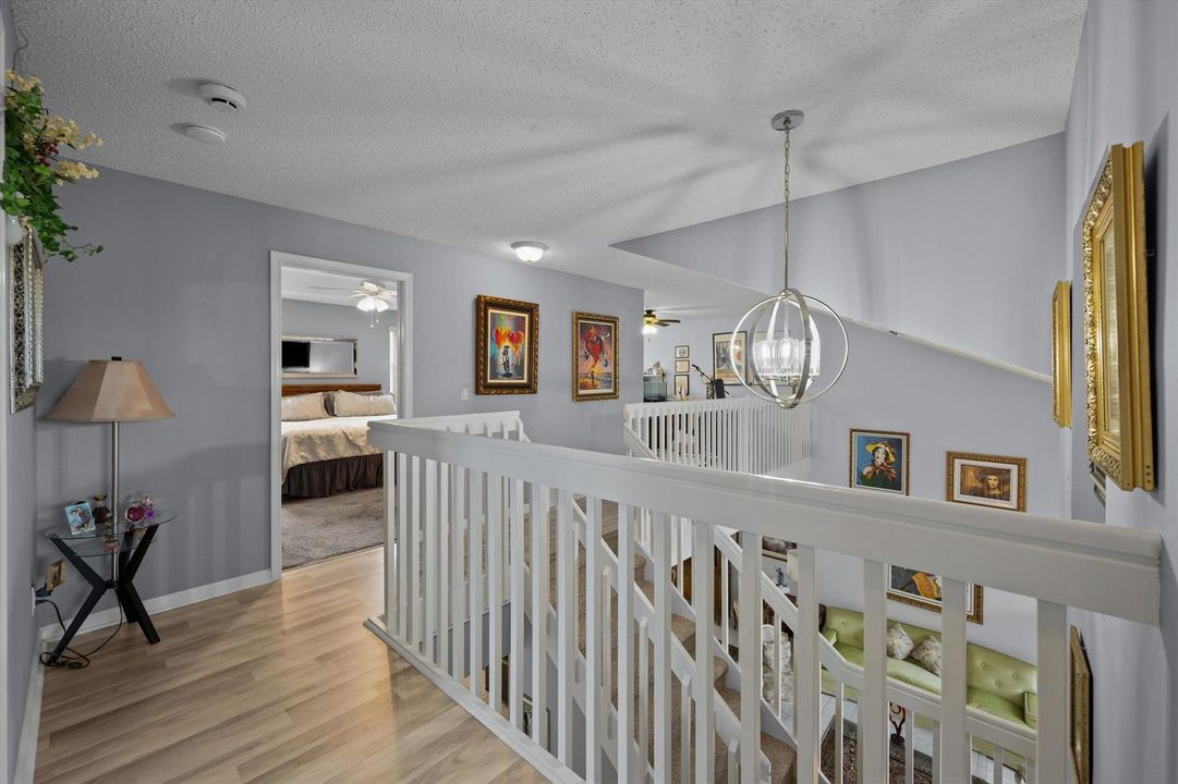 Upstairs