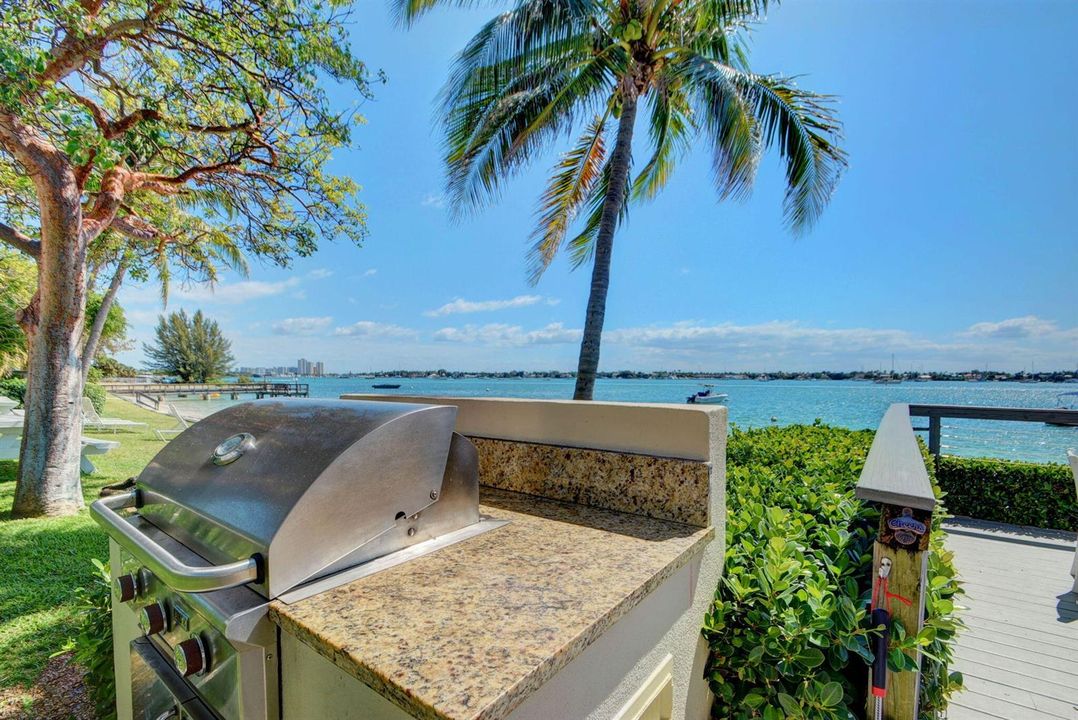 Grilling area