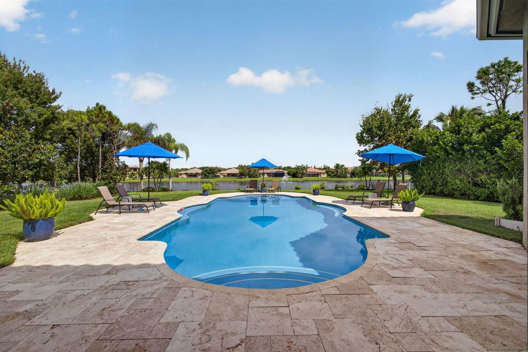 resort style pool