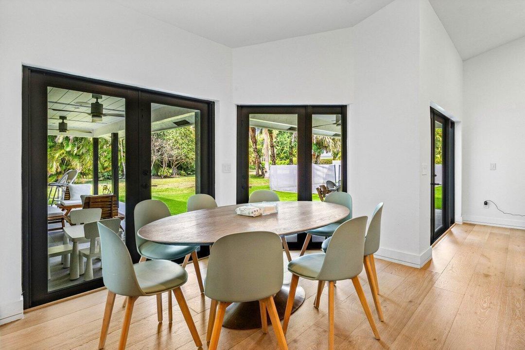 Breakfast table