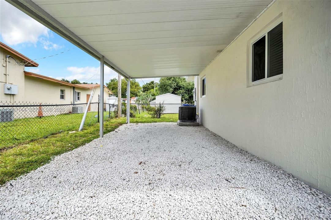 Covered Driveway