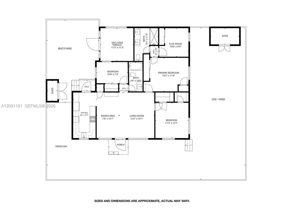 Activo con contrato: $980,000 (3 camas, 2 baños, 1424 Pies cuadrados)