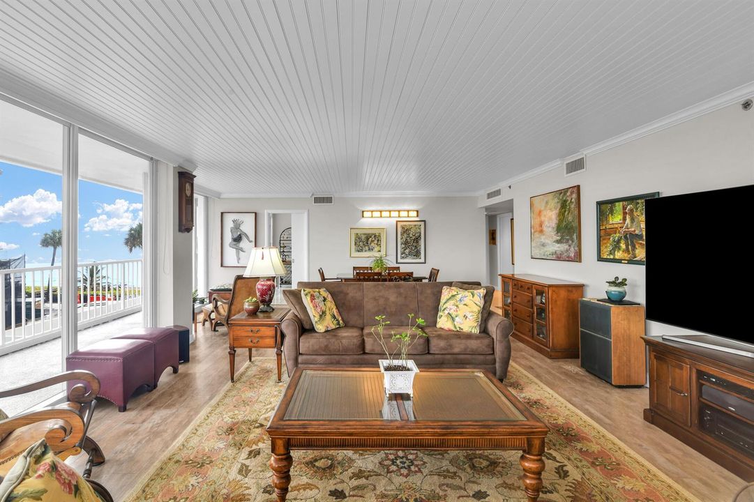 living room East view