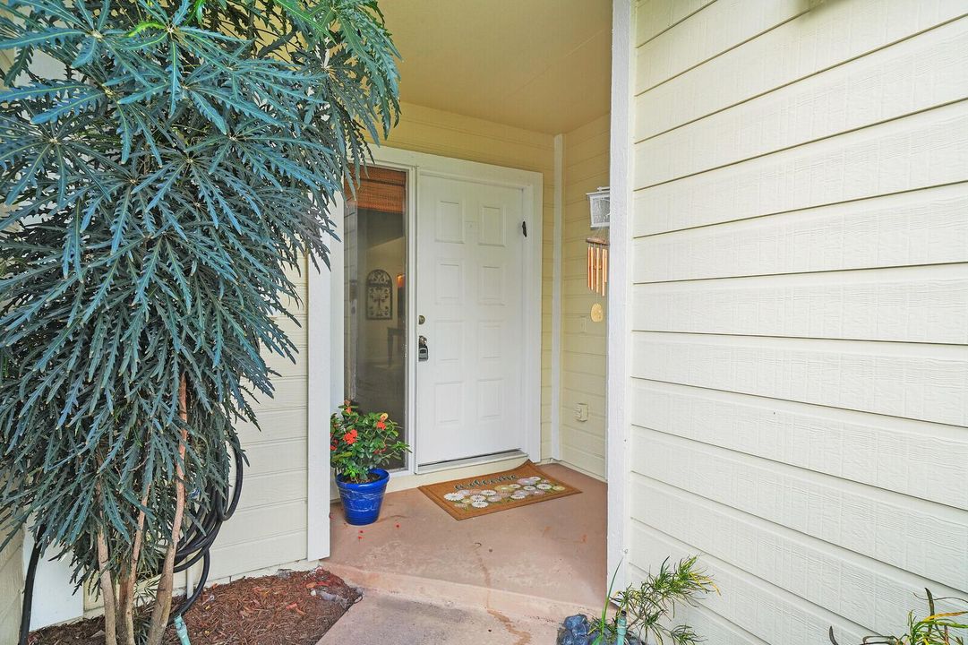 Private covered entrance