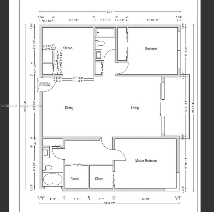 For Rent: $6,000 (2 beds, 2 baths, 1450 Square Feet)