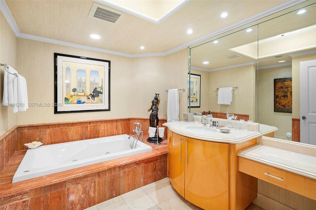 master bathroom