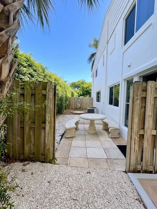 Back Patio Entrance
