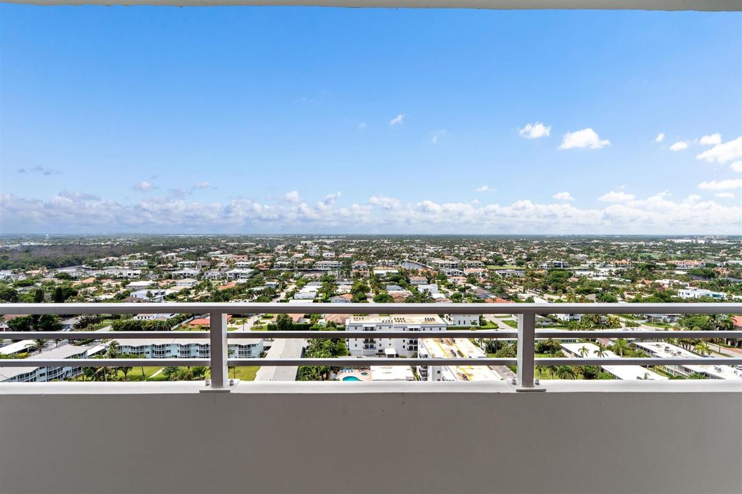 WEST VIEW BALCONY