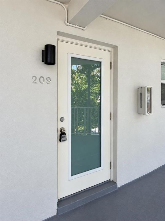 Entry to Condo