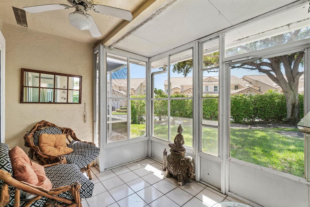Screen enclosed patio
