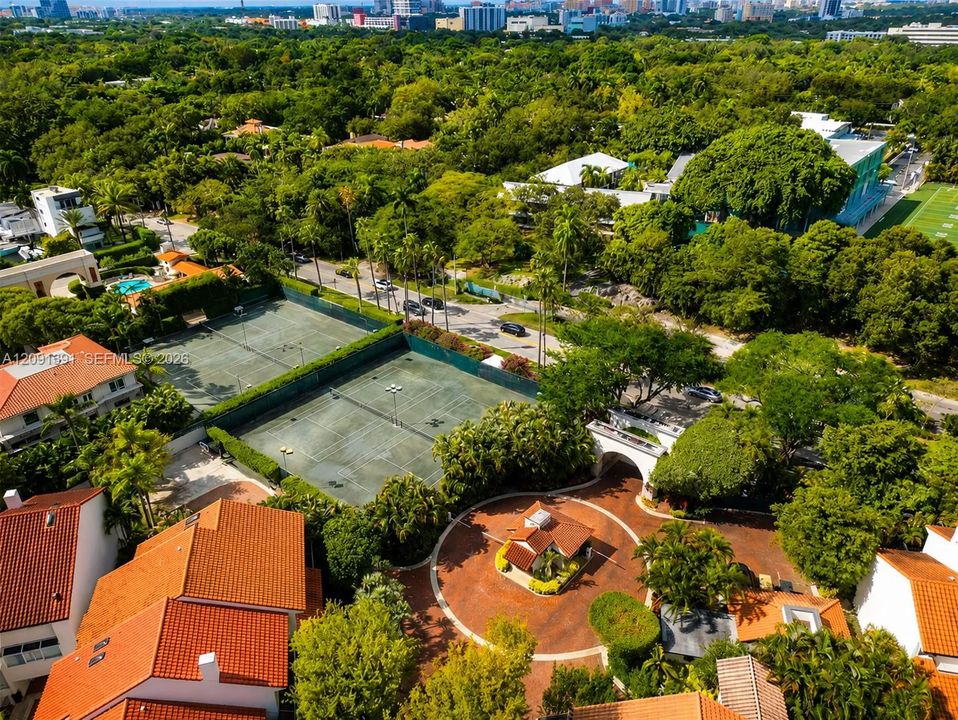 Tennis Courts & Guard House