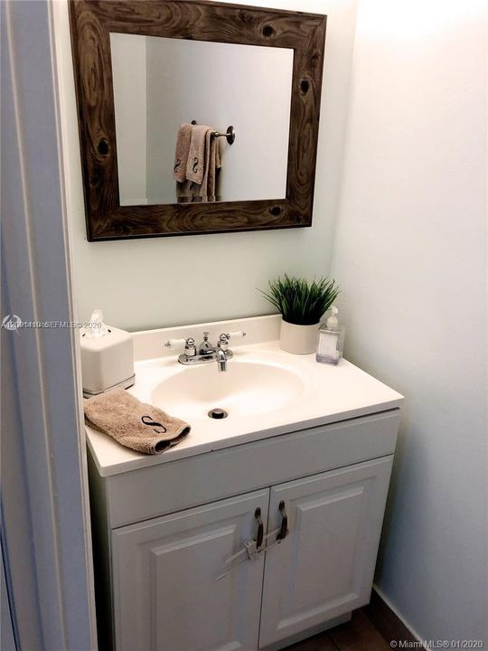 Half Bath downstairs