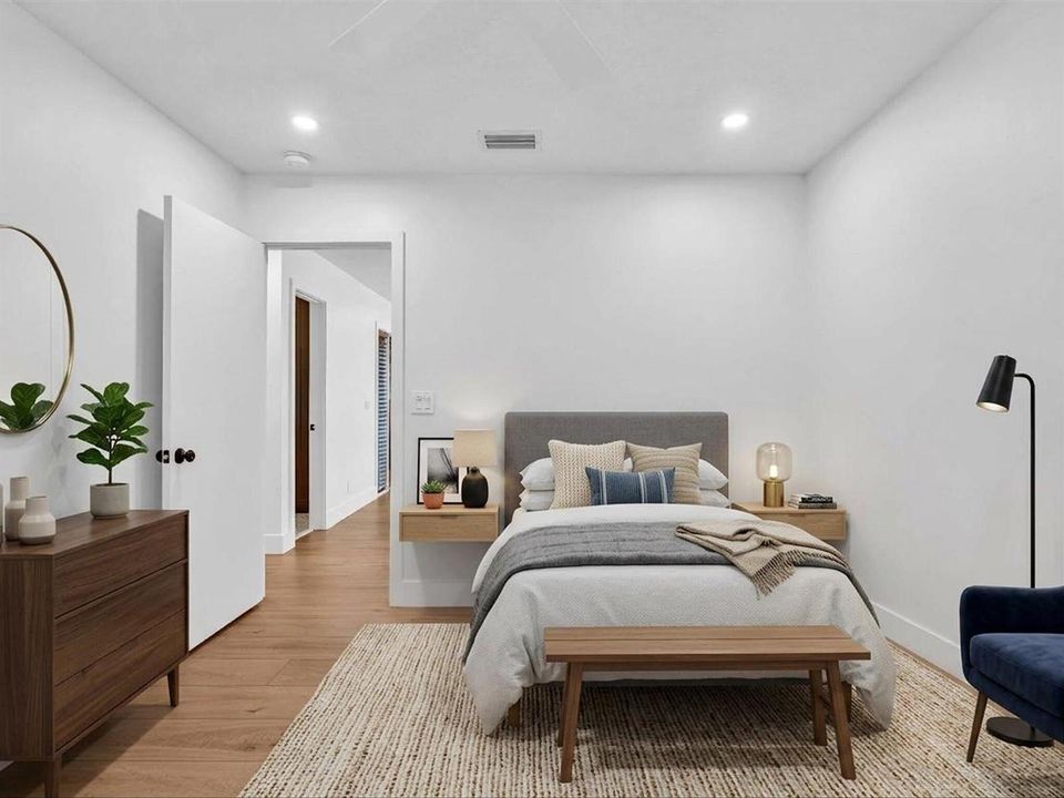 Staged Guest Bed 1