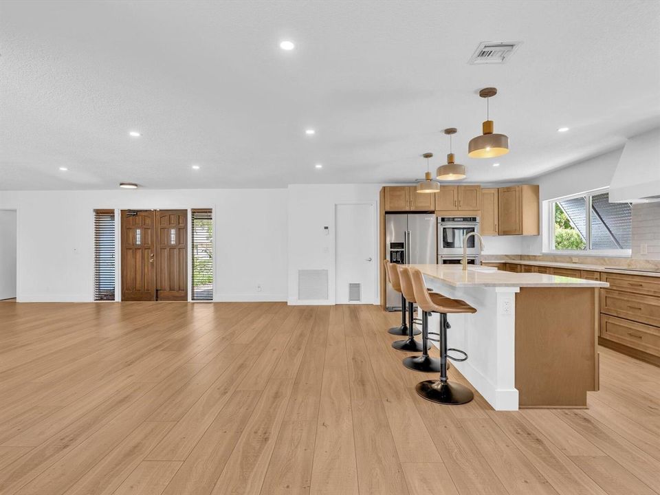 Kitchen/Living area