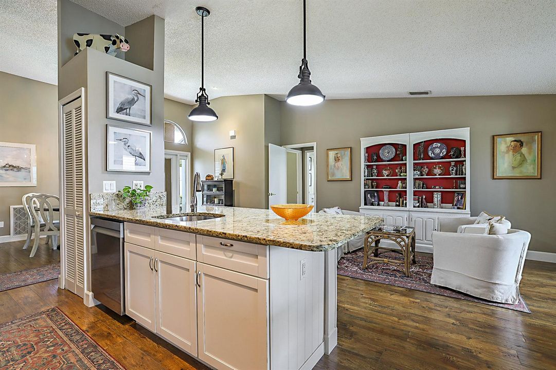 open floor plan