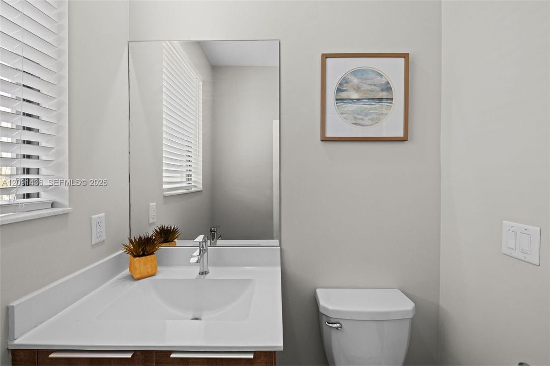 2nd Floor Half Bathroom