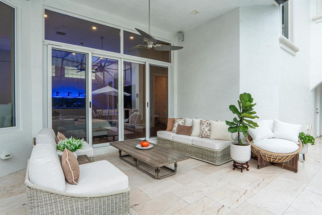 Covered patio