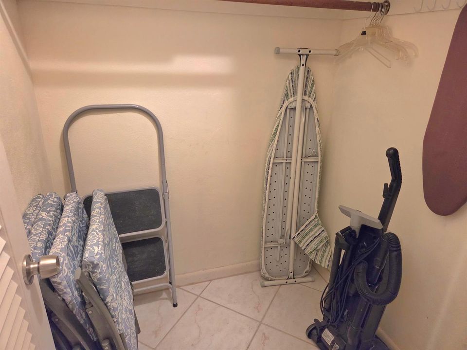 Walk In Closet in the Bedroom