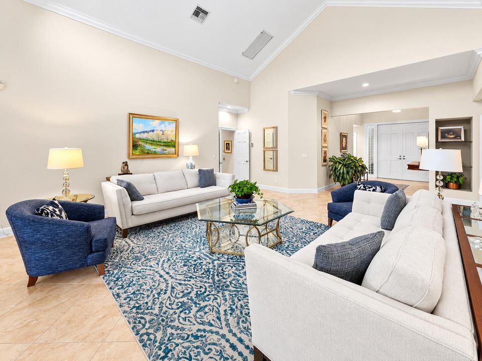 Formal Living Room Facing the Front Door
