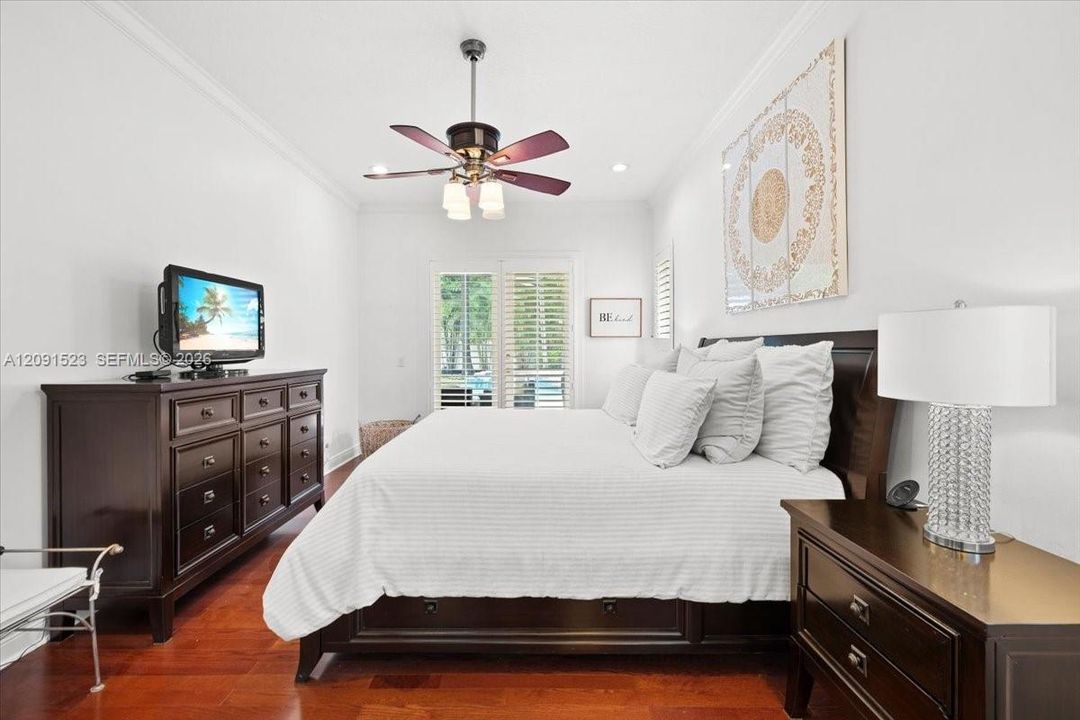 Bedroom Pool View