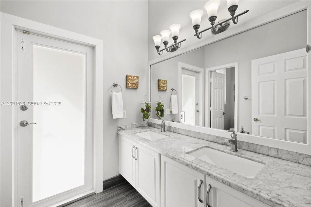 Updated Shared Bathroom