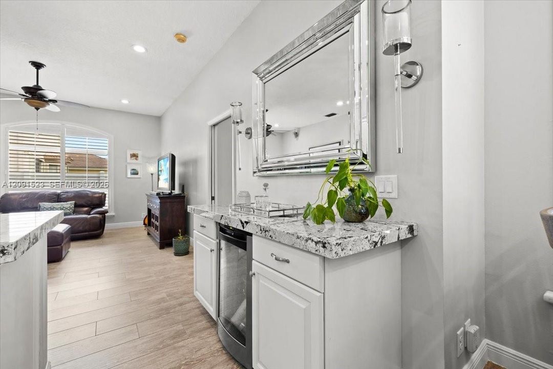Wine Cooler/Coffee Bar