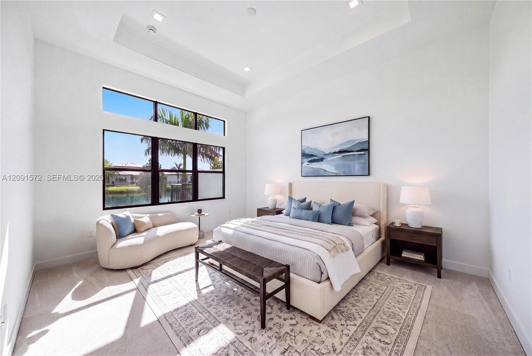 furniture is virtually staged