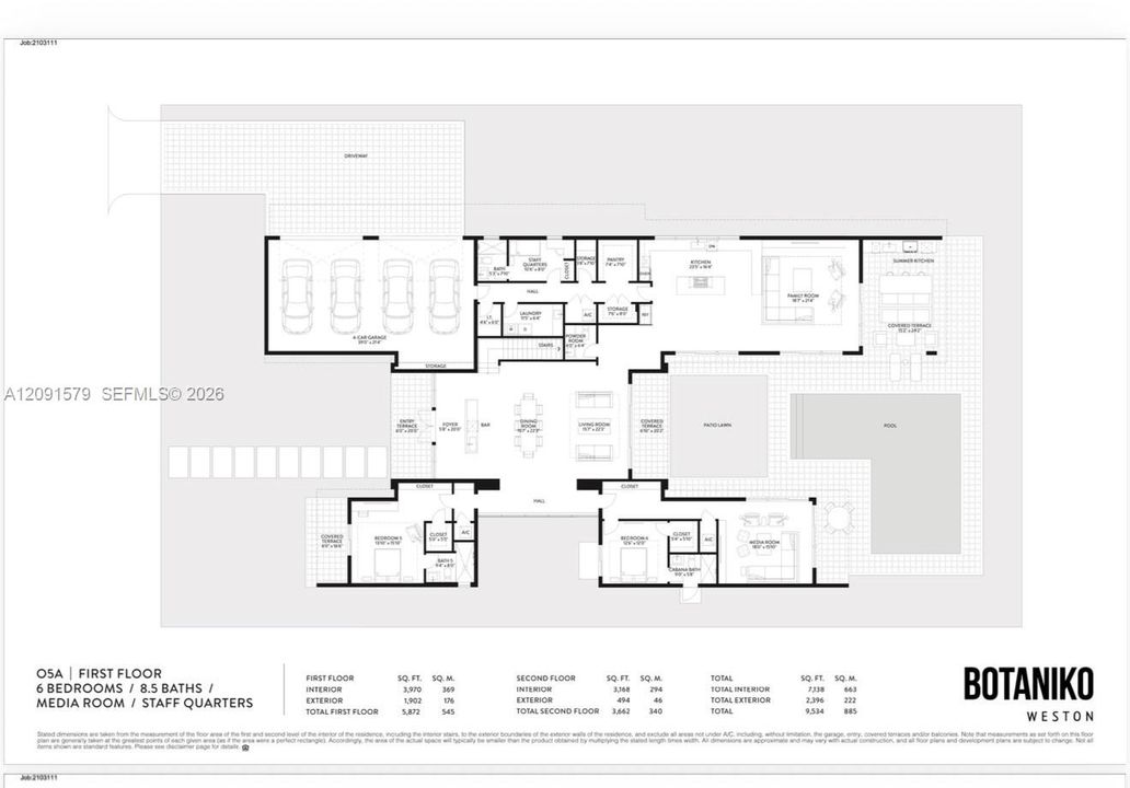 For Sale: $3,695,000 (6 beds, 8 baths, 7681 Square Feet)