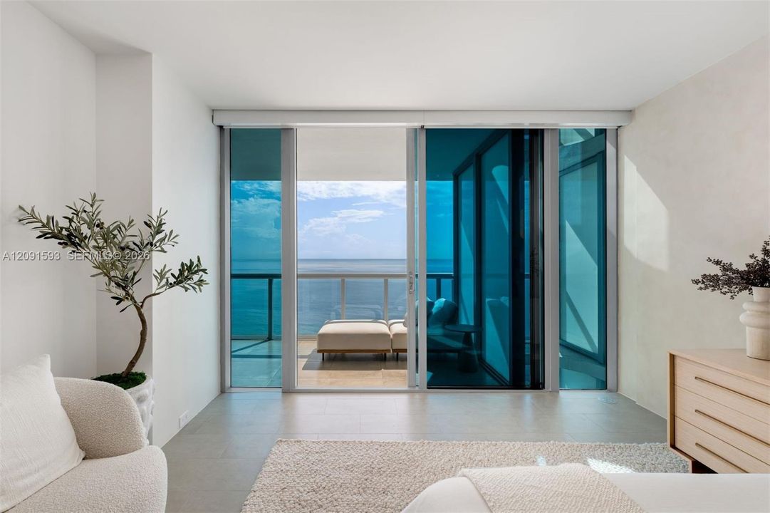 Ocean-side Primary Bedroom
