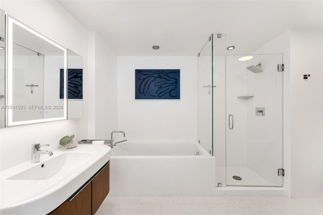 Bay-Side Primary Bathroom
