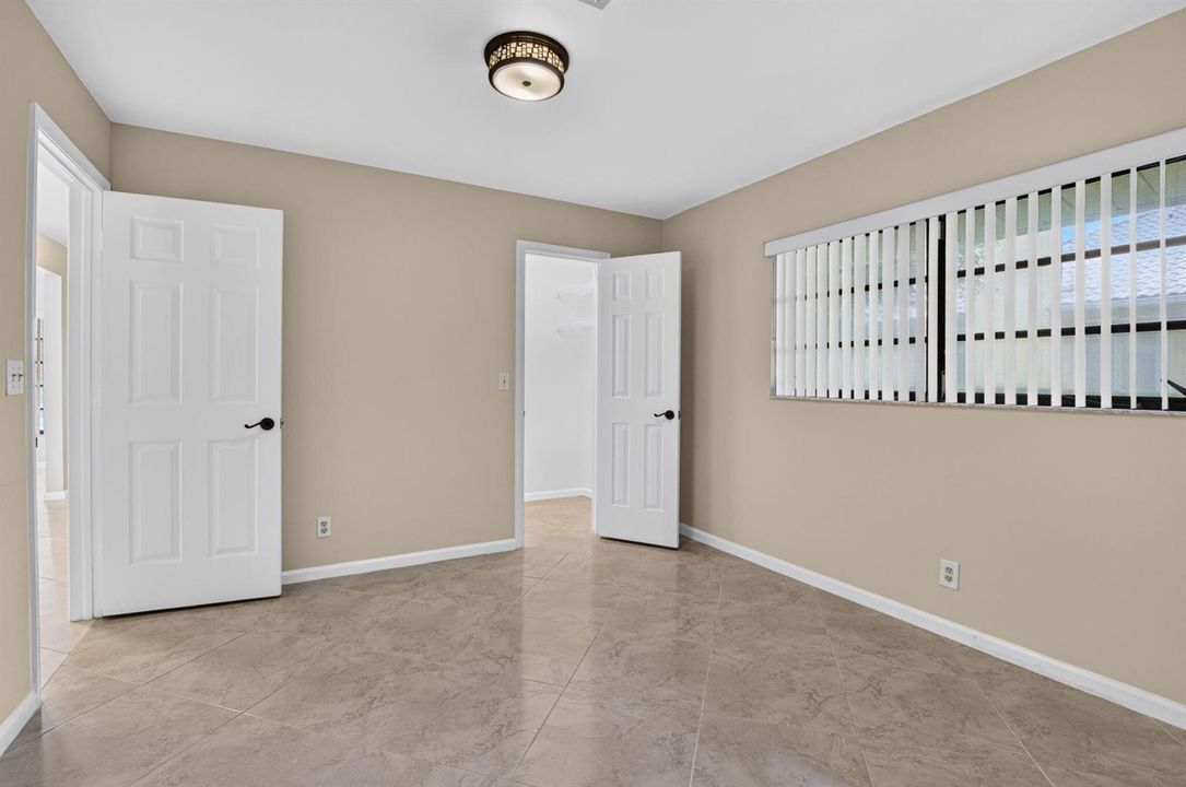 Second Bedroom with Walk-in Closet