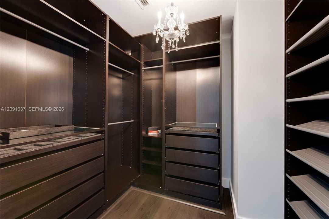 Custom Closet with room for Shoes!