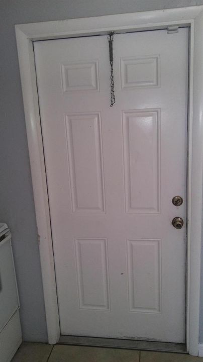 back door