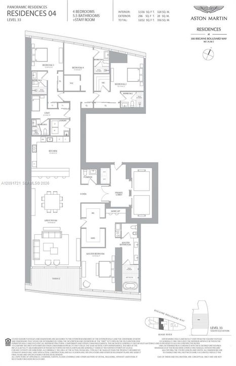 En Venta: $4,300,000 (4 camas, 5 baños, 3536 Pies cuadrados)
