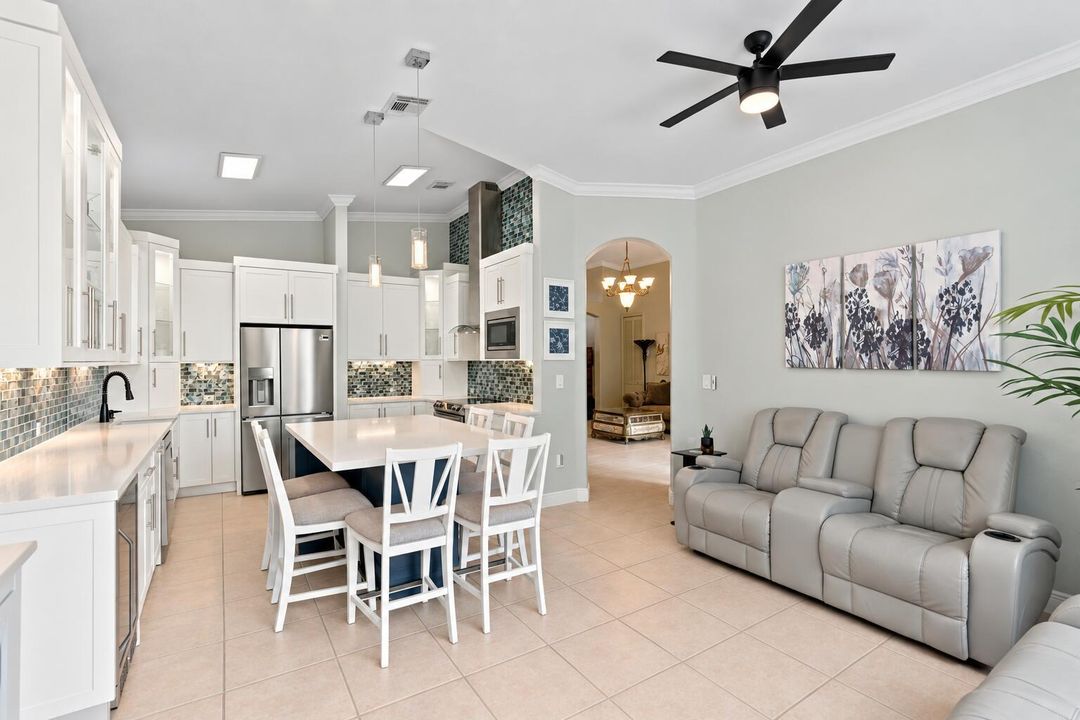 Family, Dining, and Kitchen Area