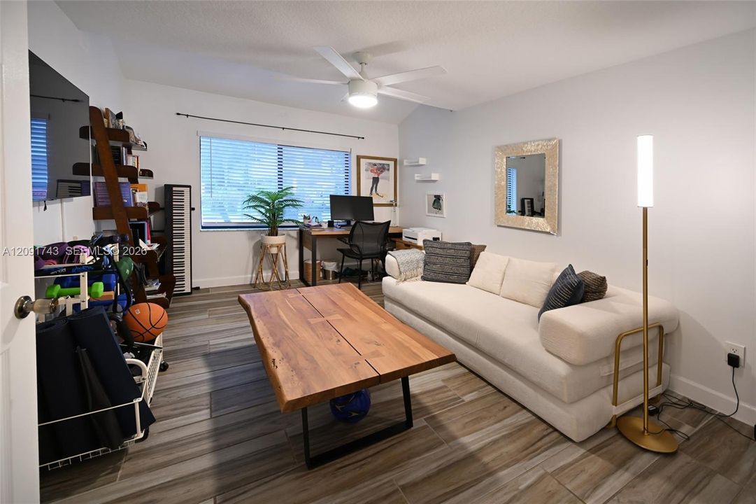 Downstairs bedroom or office